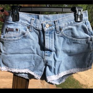 Rider Denim Jean Shorts